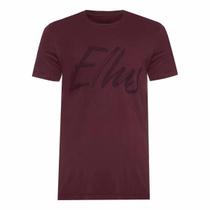 Camiseta Ellus Cotton Fine Maxi Classic Malva