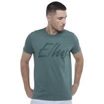 Camiseta Ellus Cotton Fine MAXI Classic Mc Verde