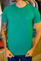 Camiseta Ellus Masculina Cotton Básica Verde