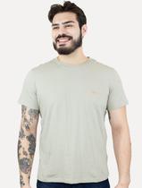 Camiseta Ellus Masculina Cotton Fine Duocolor Classic Cinza