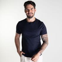 Camiseta Ellus Mirror Classic Pima Azul Marinho Camiseta Ellus Mirror Classic Pima Azul Marinho