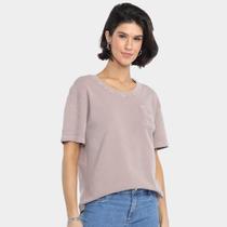 Camiseta Ellus Quadrile College Feminina