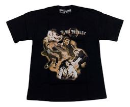 Camiseta Elvis Presley Rei do Rock Rock Blusa Adulto Unissex Mr9010 MR343 BM