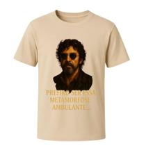 Camiseta em Algodão Masculina e Feminina Estampa Raul Seixas Básica e Confortável em Várias Cores e Tamanhos Camiseta em Algodão Masculina e Feminina Estampa Raul Seixas Básica e Confortável em Várias Cores e Tamanhos