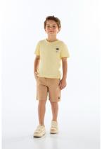 Camiseta em Meia Malha Flamê Quimby
