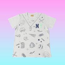 Camiseta em meia malha