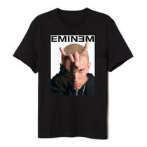 Camiseta Eminem Musica Lançamento Algodão Camiseta Eminem Musica Lançamento Algodão