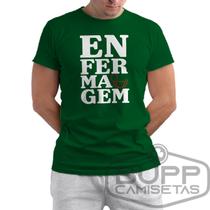 Camiseta Enfermagem Camisa Masculina Feminina Curso Técnico Enfermaria Profissão 100% Algodão - Bupp Camisetas