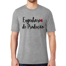 Camiseta Engenharia de Produção - Foca na Moda