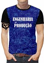 Camiseta Engenharia de Produção Masculina Engenheiro Blusa