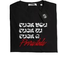 Camiseta Engraçada Fuck You Fuck Tu Todo Mundo Final de Ano