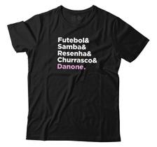 Camiseta Engraçada Futebol Resenha Danone Camisa Unissex