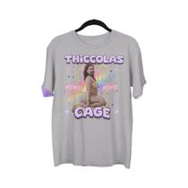 Camiseta Engraçada Thiccolas Com Meme: Brincadeira, Desenxoniada, Inapropriada, Cursiva, Ofensiva,
