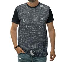 Camiseta Equações Matemáticas No Quadro Engenharia Física