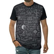 Camiseta Equações Matemáticas No Quadro Física Quântica