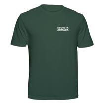 Camiseta Escolta Armada Uniforme Cor:Verde MusgoTamanho:M