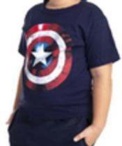 Camiseta Escudo Capitão América Infantil
