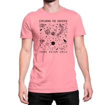 Camiseta Espaço Exploring The Universe Shine Dream