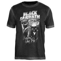 Camiseta Especial Black Sabbath Never Say Die - Live On Tour 78