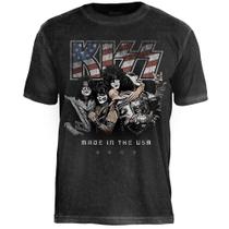 Camiseta Especial Kiss Made In The USA