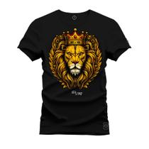 Camiseta Especial Plus Size Premium Estampada King OF Leon