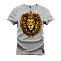 Camiseta Especial Plus Size Premium Estampada King OF Leon