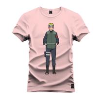 Camiseta Especial Plus Size Premium Estampada Naruto