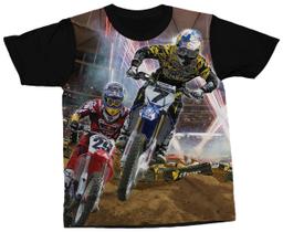 Camiseta Esporte Motocross Camisa Corrida Moto - Darkwood