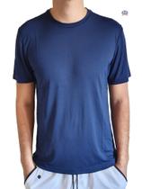 Camiseta Esportiva Dry Fit Masculina Azul Marinho