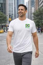 Camiseta Esportiva Dry Fit Premium com Bandeira Brasil Unisex Performance e Conforto Camiseta Esportiva Dry Fit Premium com Bandeira Brasil Unisex Performance e Conforto