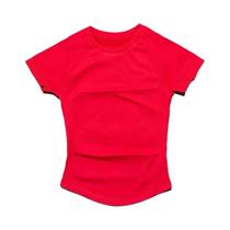Camiseta Esportiva Feminina De Secagem Rápida, Respirável E Elástica, Manga Curta, Gola Redonda, Camiseta Esportiva Feminina De Secagem Rápida, Respirável E Elástica, Manga Curta, Gola Redonda,