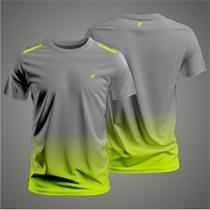 Camiseta Esportiva Masculina com Proteção Uv Treino Academia Corrida