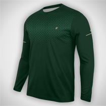 Camiseta Esportiva Masculina Longa Proteção Uv Treino Academia Corrida