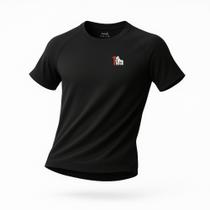 Camiseta Esportiva Masculina Raglan com Proteção UV 50+ e Toque Macio Camiseta Esportiva Masculina Raglan com Proteção UV 50+ e Toque Macio