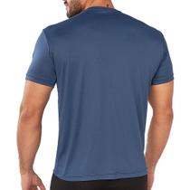 Camiseta esportiva masculino manga curta delfit TS651022 marinho
