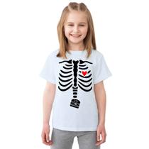 Camiseta Esqueleto Raio X Burguer Personalizada Infantil Camiseta Esqueleto Raio X Burguer Personalizada Infantil