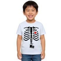 Camiseta Esqueleto Raio X Lanche Estampa Personalizada Camiseta Esqueleto Raio X Lanche Estampa Personalizada