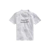 Camiseta Est Futuro Em Construção Reserva Mini Camiseta Est Futuro Em Construção Reserva Mini