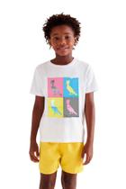 Camiseta Est Pica Pau Halftone Reserva Mini