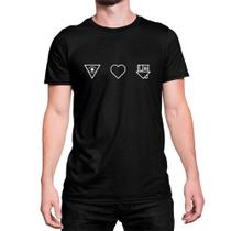 Camiseta Estampa Banda The Neighbourhood Indie Coração - Store Seven