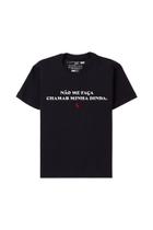 Camiseta Estampa Chamar Dinda Reserva Mini Camiseta Estampa Chamar Dinda Reserva Mini