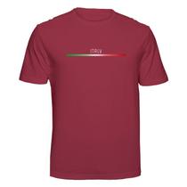 Camiseta Estampa Italy Moda Premium Cor:VermelhaTamanho:P
