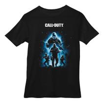 Camiseta Estampa Jogos Game Call Of Duty T-shirt Algodão