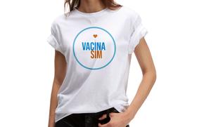 camisetas personalizadas vacina sim