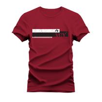 Camiseta Estampada 100% Algodão Unissex T-shirt Confortável V C Y Casual