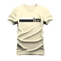 Camiseta Estampada 100% Algodão Unissex T-shirt Confortável V C Y Casual - Vida Country