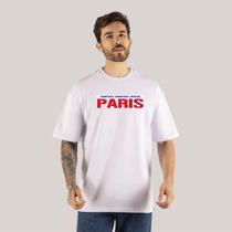 Camiseta Estampada Algodão Confortável Blusa Oversize Manga Cumprida Surpass Paris