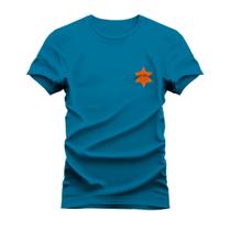 Camiseta Estampada Algodão Confortável T-Shirt Sherife Estrela