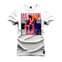 Camiseta Estampada Algodão Premium Confortável Anjo Capa