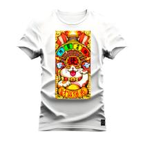 Camiseta Estampada Algodão Premium Confortável Fortune